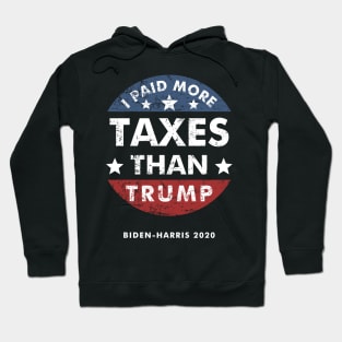 Distressed I paid more taxes than Trump Hoodie